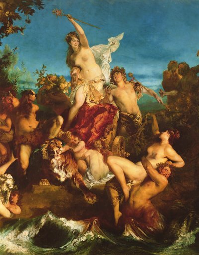 The Triumph of Ariadne by Hans Makart